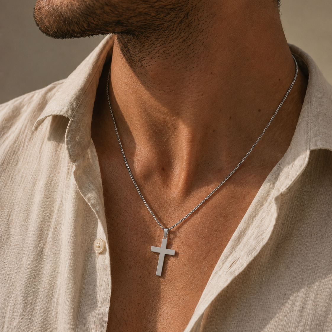 REBEL CROSS PENDANT