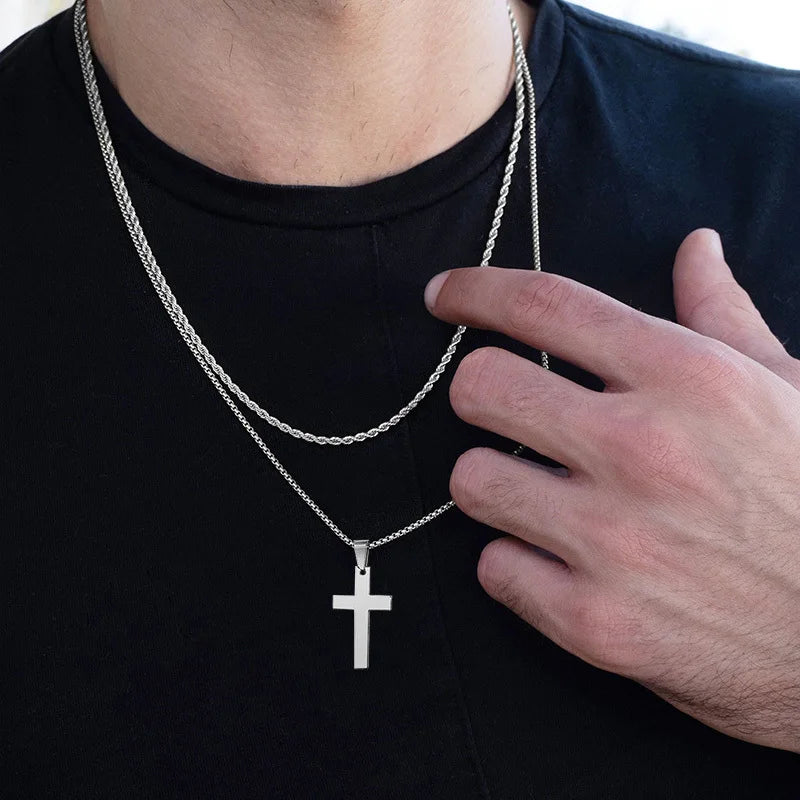 REBEL CROSS PENDANT