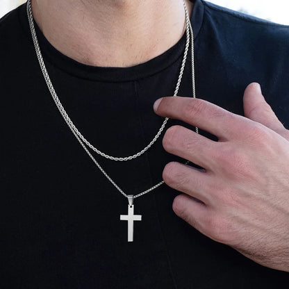 REBEL CROSS PENDANT