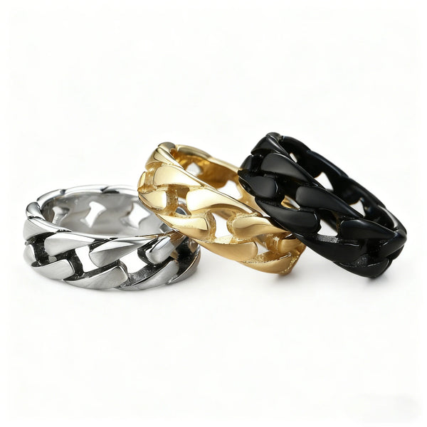 Miami Curb Chain Link Ring